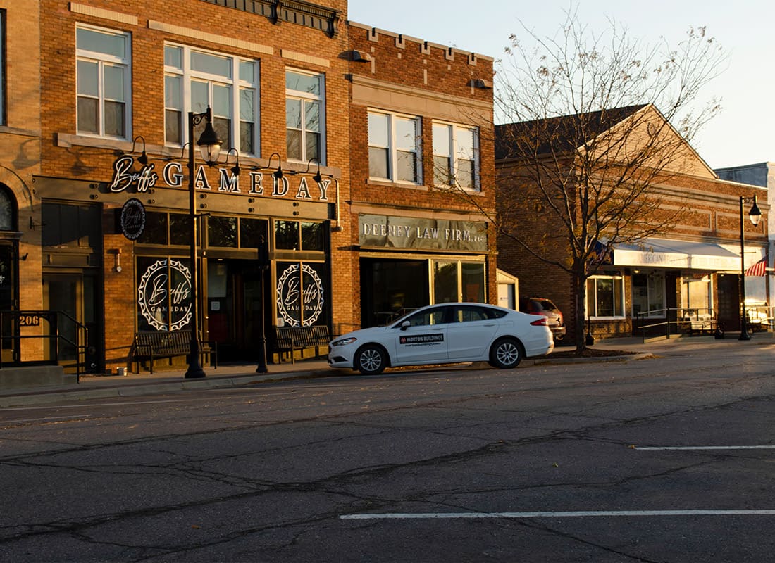 Business Insurance - A Street View of Main Street in Solon, IA
